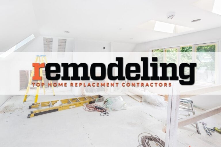 Remodeling Magazine Names Top Replacement Contractors for 2020